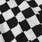 Long Sleeve Checkered Shirt