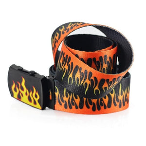 Fflame Print Belt