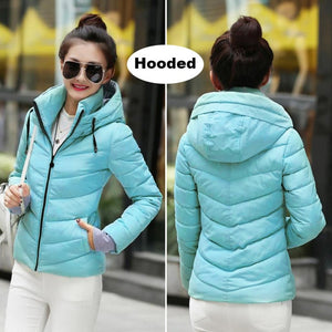 Slim Cotton Padded Winter Jackets