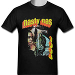 Nasty Nas Vintage Retro Hip Hop Black T-shirt