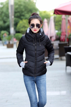 Slim Cotton Padded Winter Jackets