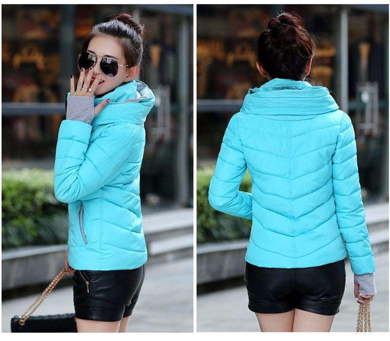 Slim Cotton Padded Winter Jackets