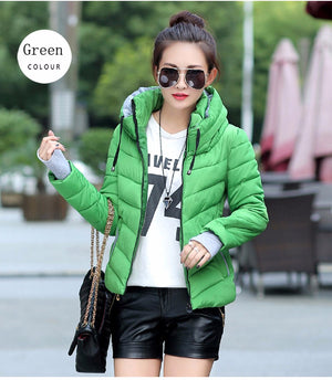 Slim Cotton Padded Winter Jackets