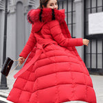 Warm Thick Ladies Long Coat