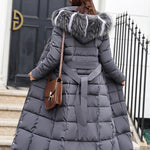 Warm Thick Ladies Long Coat