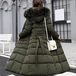 Warm Thick Ladies Long Coat