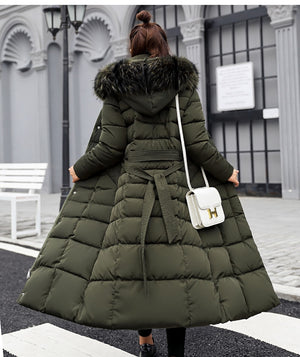 Warm Thick Ladies Long Coat