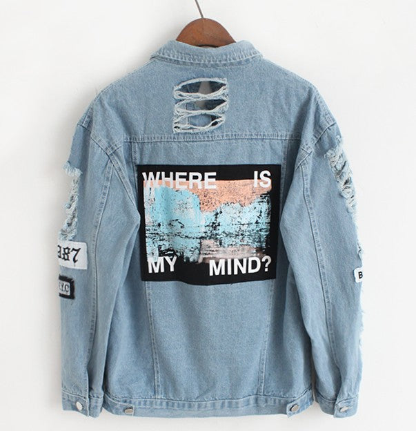 Where Is My Mind Vintage Denim