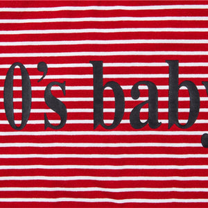 Vintage 90'S Baby Stripped T Shirt