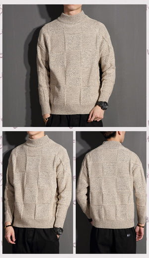 Classic Men Cashmere Sweater 3 Colors