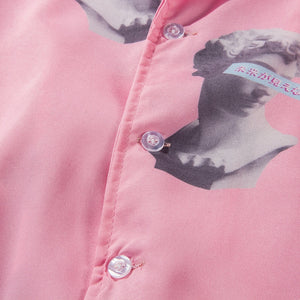 Pink Art Pattern Shirt