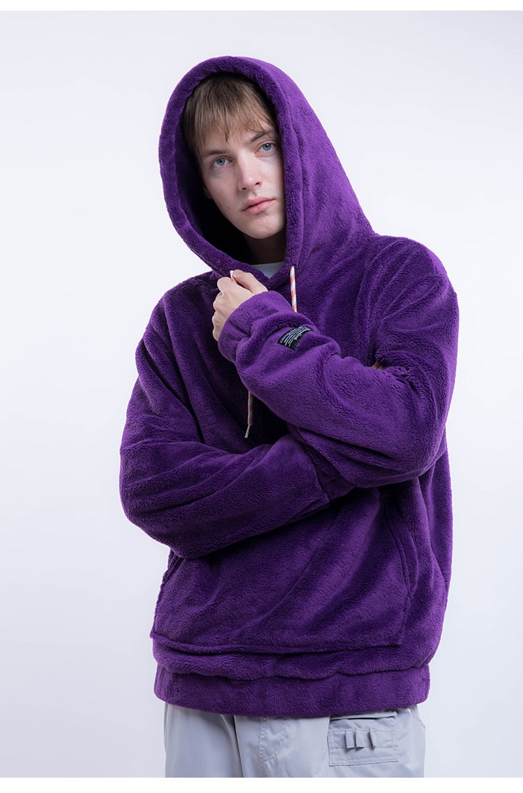 Solid Color Oversize Hoodie