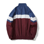 Patchwork Windproof  Streetwear Jacket