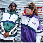 Patchwork Block Thin Jacket