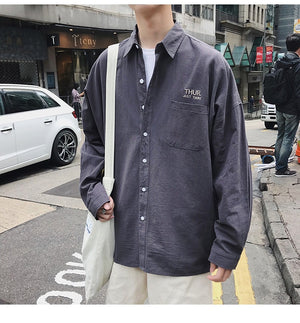 Weekdays Embroidery Streetwear Shirt