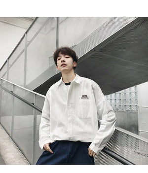 Weekdays Embroidery Streetwear Shirt