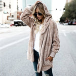 Fluffy Oversized Loose Long Warm Coat In Multi Colors