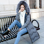 Both Sides Wearable Fur Hooded Long Coat