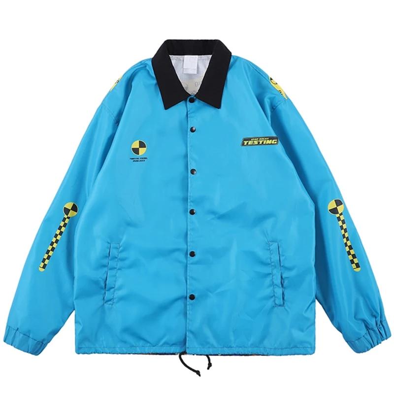Rap Music Printed Cargo Jacket