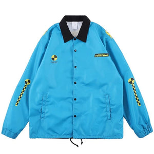 Rap Music Printed Cargo Jacket