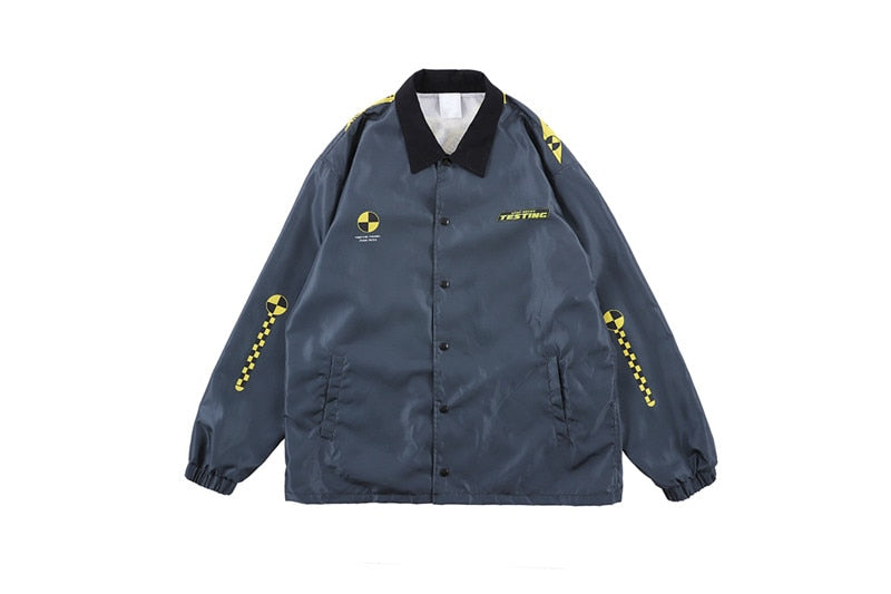Rap Music Printed Cargo Jacket