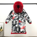 Women Hooded Thicken Fur Long Warm Coat