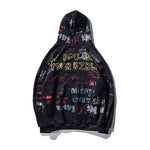 Graffiti Hoodie Sweatshirt