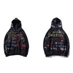 Graffiti Hoodie Sweatshirt