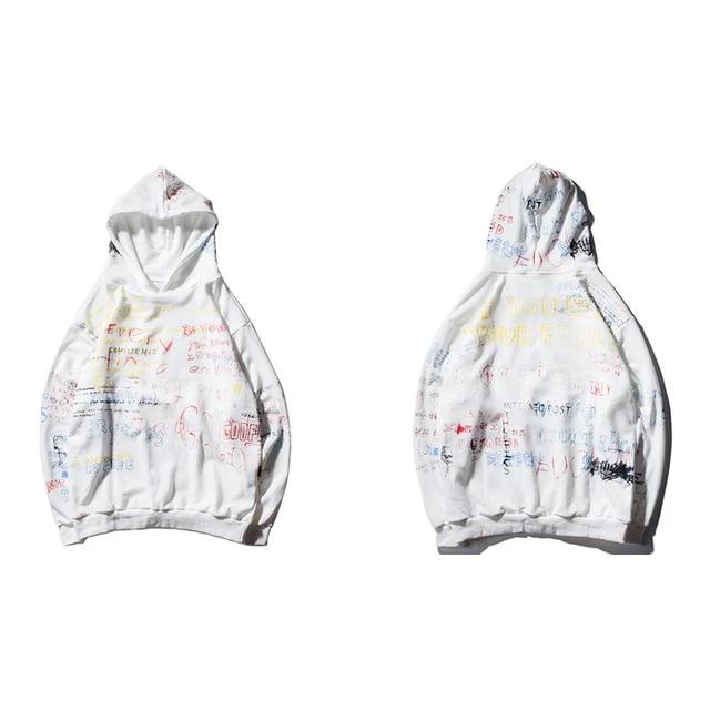 Graffiti Hoodie Sweatshirt