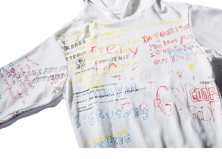 Graffiti Hoodie Sweatshirt