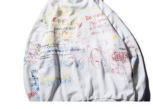 Graffiti Hoodie Sweatshirt