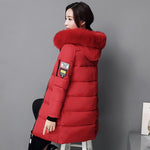 Warm Fur Hooded Long Coat