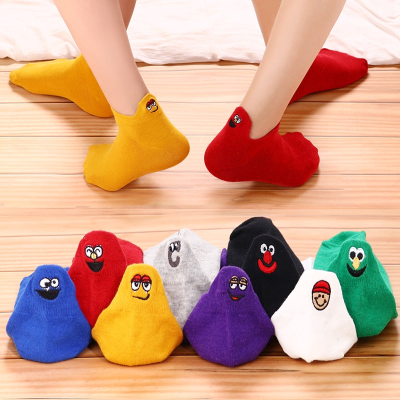 Kawaii Women Fashion Ankle Funny Socks