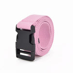 Casual Female Waist Belts with Plastic Buckle