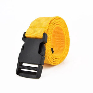 Casual Female Waist Belts with Plastic Buckle