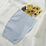 Flower Print Long Sleeve Shirt