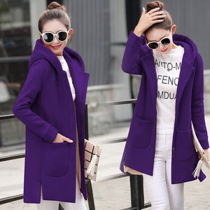 Female Long Hooded Coats