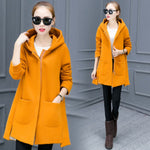 Female Long Hooded Coats