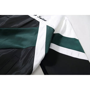 Patchwork Windproof  Streetwear Jacket
