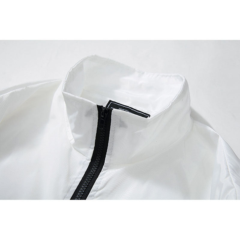 Patchwork Windproof  Streetwear Jacket