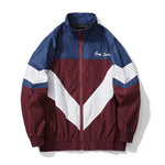 Patchwork Windproof  Streetwear Jacket