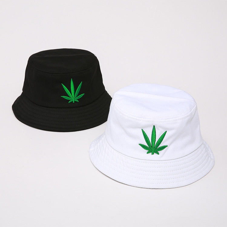 Marijiuna Leaf Bucket Hat
