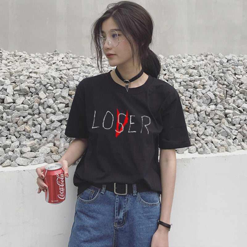 Short Sleeve Loser Lover T-Shirt