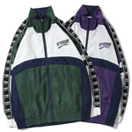 Patchwork Block Thin Jacket