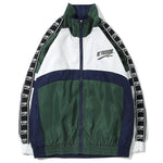 Patchwork Block Thin Jacket