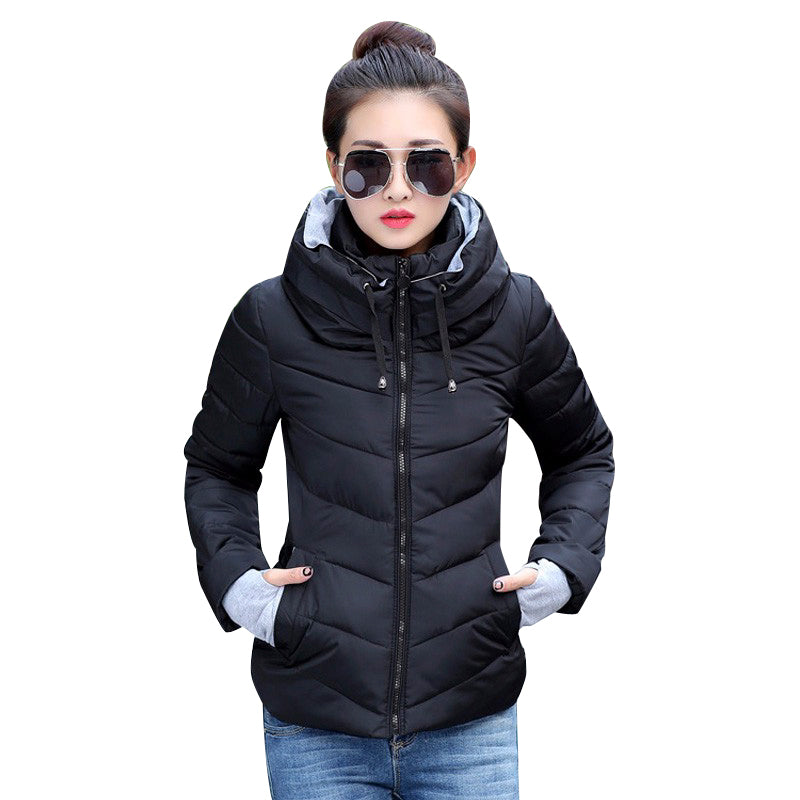 Slim Cotton Padded Winter Jackets