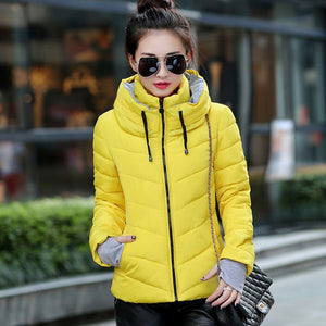 Slim Cotton Padded Winter Jackets