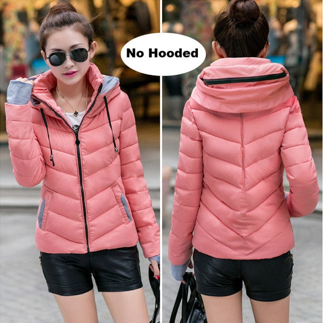 Slim Cotton Padded Winter Jackets