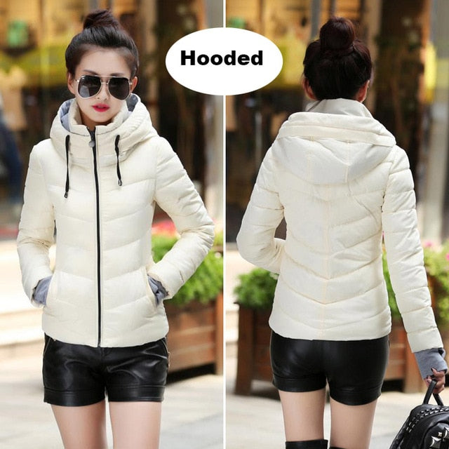 Slim Cotton Padded Winter Jackets