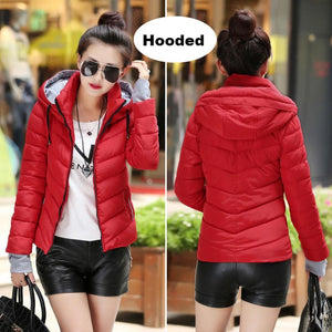 Slim Cotton Padded Winter Jackets